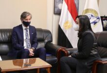 الدكتورة مايا مرسي تستقبل الممثل الجديد لبرنامج الأمم المتحدة الإنمائي بمصر