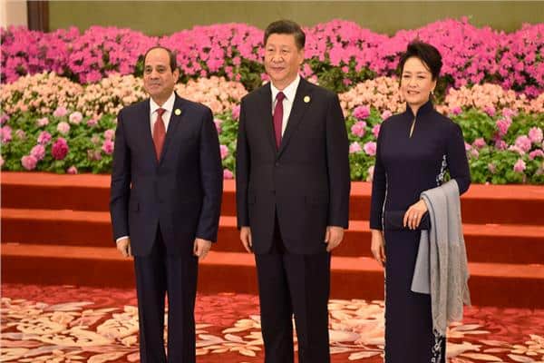 الرئيس المصري يجري مباحثات مع الرئيس الصيني بقاعة الشعب الكبرى