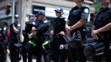 الشرطة الكندية تحاول تطهير العاصمة من المتظاهرين