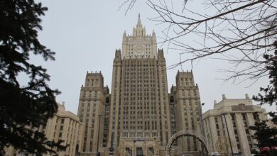 وزارة الخارجية الروسية تعد ردا على العقوبات التي فرضها الغرب على روسيا