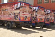 وزارة الداخلية المصرية تقوم بتوزيع كراتين رمضان للمواطنين البسطاء