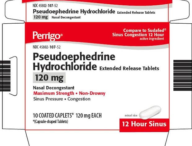 سودوإفدرين Pseudoephedrine