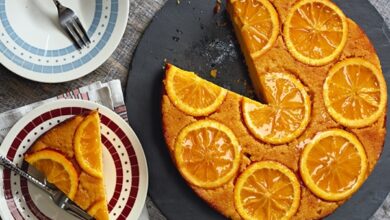 أبسط طريقة عمل كيكة البرتقال